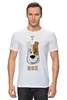 Заказать мужскую футболку в Москве. Футболка классическая T-REX от Виктор Касаткин - готовые дизайны и нанесение принтов.