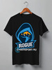 Заказать мужскую футболку в Москве. Футболка классическая ROGUE от robus - готовые дизайны и нанесение принтов.