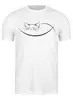 Заказать мужскую футболку в Москве. Футболка классическая Cats Here от oneredfoxstore@gmail.com - готовые дизайны и нанесение принтов.