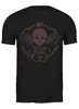 Заказать мужскую футболку в Москве. Футболка классическая Skulls от oneredfoxstore@gmail.com - готовые дизайны и нанесение принтов.