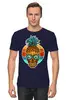 Заказать мужскую футболку в Москве. Футболка классическая SkullSummer от balden - готовые дизайны и нанесение принтов.