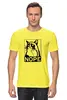Заказать мужскую футболку в Москве. Футболка классическая Сердитый котик / Grumpy Cat (Штамп) от defann - готовые дизайны и нанесение принтов.
