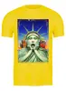 Заказать мужскую футболку в Москве. Футболка классическая ❖Statue Of Liberty❖ от balden - готовые дизайны и нанесение принтов.