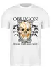 Заказать мужскую футболку в Москве. Футболка классическая Oblivion от OEX design - готовые дизайны и нанесение принтов.