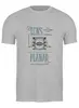 Заказать мужскую футболку в Москве. Футболка классическая Lens Planar от markscheider - готовые дизайны и нанесение принтов.
