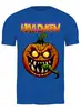 Заказать мужскую футболку в Москве. Футболка классическая HALLOWEEN Pumpkin от balden - готовые дизайны и нанесение принтов.