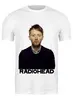Заказать мужскую футболку в Москве. Футболка классическая Radiohead  от rancid - готовые дизайны и нанесение принтов.