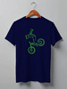 Заказать мужскую футболку в Москве. Футболка классическая Mountain Bike от oneredfoxstore@gmail.com - готовые дизайны и нанесение принтов.