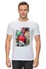 Заказать мужскую футболку в Москве. Футболка классическая Яблочный микс от Stil na yarkosti - готовые дизайны и нанесение принтов.