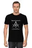 Заказать мужскую футболку в Москве. Футболка классическая Dream Theater от geekbox - готовые дизайны и нанесение принтов.