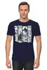 Заказать мужскую футболку в Москве. Футболка классическая Wild Snow от oneredfoxstore@gmail.com - готовые дизайны и нанесение принтов.