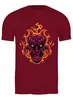 Заказать мужскую футболку в Москве. Футболка классическая Дьявольщина от T-shirt print  - готовые дизайны и нанесение принтов.