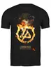 Заказать мужскую футболку в Москве. Футболка классическая Linkin Park - Burning in the skies от Денис - готовые дизайны и нанесение принтов.