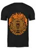 Заказать мужскую футболку в Москве. Футболка классическая BEAR CITY / Медведь от crash - готовые дизайны и нанесение принтов.