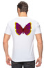 Заказать мужскую футболку в Москве. Футболка классическая Бабочка из тропиков. от Alexey Evsyunin - готовые дизайны и нанесение принтов.