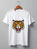Заказать мужскую футболку в Москве. Футболка классическая Tiger от YellowCloverShop - готовые дизайны и нанесение принтов.