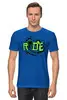Заказать мужскую футболку в Москве. Футболка классическая Ride Colors от oneredfoxstore@gmail.com - готовые дизайны и нанесение принтов.