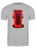 Заказать мужскую футболку в Москве. Футболка классическая London Phone Booth от Leichenwagen - готовые дизайны и нанесение принтов.