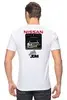 Заказать мужскую футболку в Москве. Футболка классическая nissan jdm от Ваня Ванин - готовые дизайны и нанесение принтов.