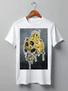 Заказать мужскую футболку в Москве. Футболка классическая Gold skull от scoopysmith - готовые дизайны и нанесение принтов.
