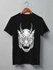 Заказать мужскую футболку в Москве. Футболка классическая japan mask от Даниил Шаповалов - готовые дизайны и нанесение принтов.