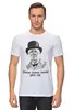 Заказать мужскую футболку в Москве. Футболка классическая Уинстон Черчилль  от OEX design - готовые дизайны и нанесение принтов.