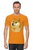 Заказать мужскую футболку в Москве. Футболка классическая DOGE DOGE от Jimmy Flash - готовые дизайны и нанесение принтов.