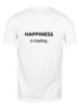 Заказать мужскую футболку в Москве. Футболка классическая  счастье загружается... от Dmitry Kochkin - готовые дизайны и нанесение принтов.