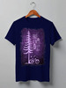 Заказать мужскую футболку в Москве. Футболка классическая Mountain Bike от oneredfoxstore@gmail.com - готовые дизайны и нанесение принтов.
