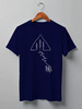 Заказать мужскую футболку в Москве. Футболка классическая Trail от oneredfoxstore@gmail.com - готовые дизайны и нанесение принтов.