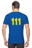 Заказать мужскую футболку в Москве. Футболка классическая Vault-tec 111 от Curipopik - готовые дизайны и нанесение принтов.