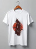 Заказать мужскую футболку в Москве. Футболка классическая Самурай от YellowCloverShop - готовые дизайны и нанесение принтов.