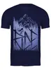 Заказать мужскую футболку в Москве. Футболка классическая Ride MTB от oneredfoxstore@gmail.com - готовые дизайны и нанесение принтов.