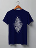 Заказать мужскую футболку в Москве. Футболка классическая Fern Tattoo от oneredfoxstore@gmail.com - готовые дизайны и нанесение принтов.