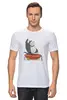Заказать мужскую футболку в Москве. Футболка классическая Милые кошки от zen4@bk.ru - готовые дизайны и нанесение принтов.
