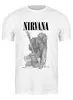 Заказать мужскую футболку в Москве. Футболка классическая Kurt Cobain  от rancid - готовые дизайны и нанесение принтов.