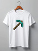 Заказать мужскую футболку в Москве. Футболка классическая Minecraft от YellowCloverShop - готовые дизайны и нанесение принтов.