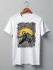 Заказать мужскую футболку в Москве. Футболка классическая Rider MTB от oneredfoxstore@gmail.com - готовые дизайны и нанесение принтов.