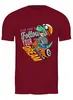 Заказать мужскую футболку в Москве. Футболка классическая Динозаврик  от T-shirt print  - готовые дизайны и нанесение принтов.