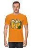 Заказать мужскую футболку в Москве. Футболка классическая  Пиво пенное  от ПРИНТЫ ПЕЧАТЬ  - готовые дизайны и нанесение принтов.