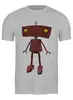 Заказать мужскую футболку в Москве. Футболка классическая Bad Robot от Дана Столыпина - готовые дизайны и нанесение принтов.
