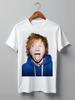 Заказать мужскую футболку в Москве. Футболка классическая Ed Sheeran от Vladec11 - готовые дизайны и нанесение принтов.
