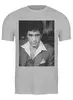 Заказать мужскую футболку в Москве. Футболка классическая Al Pacino от KinoArt - готовые дизайны и нанесение принтов.