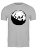 Заказать мужскую футболку в Москве. Футболка классическая Mountain Bike от oneredfoxstore@gmail.com - готовые дизайны и нанесение принтов.