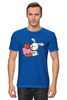 Заказать мужскую футболку в Москве. Футболка классическая Сладкий кролик от skynatural - готовые дизайны и нанесение принтов.