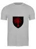Заказать мужскую футболку в Москве. Футболка классическая Shadow of War от THE_NISE  - готовые дизайны и нанесение принтов.
