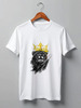 Заказать мужскую футболку в Москве. Футболка классическая Lion king от YellowCloverShop - готовые дизайны и нанесение принтов.