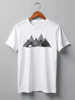 Заказать мужскую футболку в Москве. Футболка классическая Mountains Friends от oneredfoxstore@gmail.com - готовые дизайны и нанесение принтов.