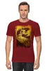 Заказать мужскую футболку в Москве. Футболка классическая Mountain Bike от oneredfoxstore@gmail.com - готовые дизайны и нанесение принтов.