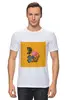 Заказать мужскую футболку в Москве. Футболка классическая Цветок и бабаочка от irishkalia - готовые дизайны и нанесение принтов.